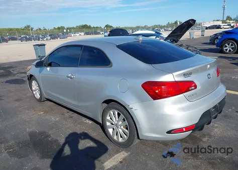 2014 Kia Forte Koup Ex z USA, uszkodzony, nr VIN KNAFX6A84E5237515